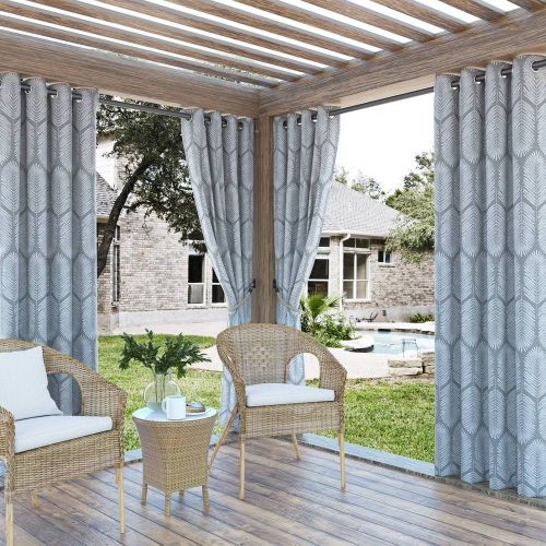 Luxury outdoor curtain
