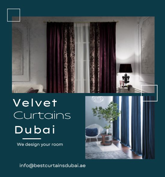 Velvet Curtains Dubai Services